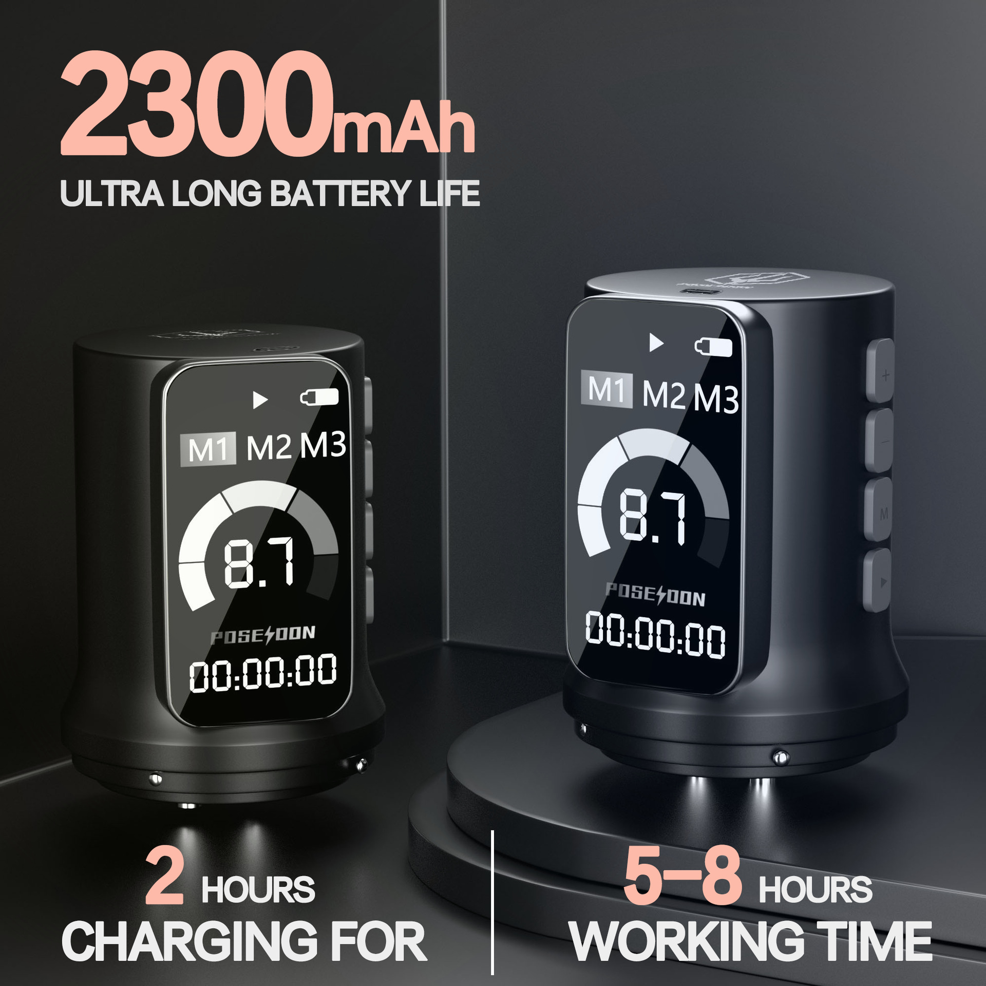 Rechargeable Battery wireless rotary tattoo machine - 图片 4